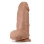 AU NATUREL CHUB 10" DILDO MOCHA - 3