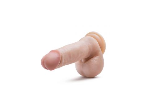 DR. SKIN DR. PAUL 7.25 INCH DILDO WITH BALLS BEIGE - 5