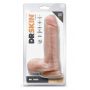 DR. SKIN DR. PAUL 7.25 INCH DILDO WITH BALLS BEIGE - 3