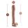 DR. SKIN MR. ED 13 INCH DILDO WITH BALLS BEIGE