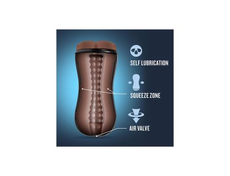 LOVERBOY THE MECHANIC SELF LUBRICATING STROKER BROWN - 4