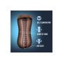 LOVERBOY THE MECHANIC SELF LUBRICATING STROKER BROWN - 5