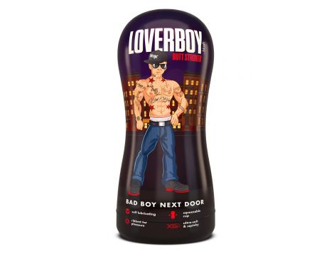 LOVERBOY BAD BOY NEXT DOOR  SELF LUBRICATING STROKER BEIGE - 4