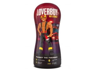 LOVERBOY MANNY THE FIREMAN SELF LUBRICATING STROKER TAN