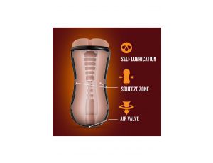 LOVERBOY COWBOY SELF LUBRICATING STROKER BEIGE