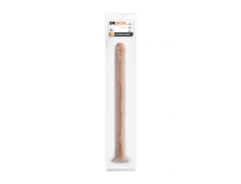 Dildo PVC Dr. Skin beżowy 48 cm - 5