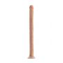 Dildo PVC Dr. Skin beżowy 48 cm - 3