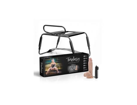 TEMPTASIA SURRENDER SEX CHAIR BLACK - 4