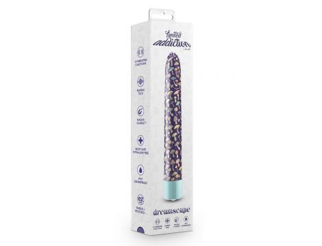 LIMITED ADDICTION DREAMSCAPE 7 INCH RECHARGEABLE VIBE BLUE - 5