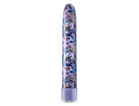 LIMITED ADDICTION FLORADELIC 7 INCH RECHARGEABLE VIBE PURPLE - 2