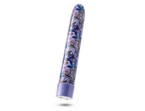 LIMITED ADDICTION FLORADELIC 7 INCH RECHARGEABLE VIBE PURPLE - 5