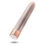 THE COLLECTION LATTICE 7 INCH RECHARGEABLE VIBE ROSE GOLD - 3