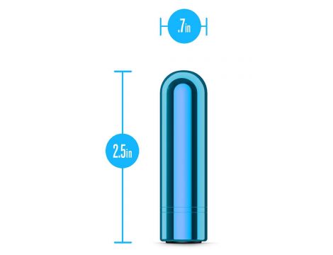 KOOL VIBES RECHARGEABLE MINI BULLET BLUEBERRY - 5