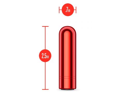 KOOL VIBES RECHARGEABLE MINI BULLET CHERRY - 4