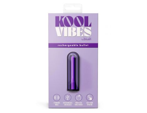 KOOL VIBES RECHARGEABLE MINI BULLET GRAPE