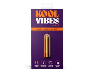 KOOL VIBES RECHARGEABLE MINI BULLET TANGERINE