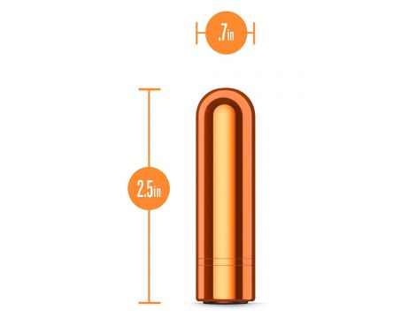 KOOL VIBES RECHARGEABLE MINI BULLET TANGERINE - 2