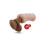 Masturbator wibrujący Destini beżowy 13 cm - 5