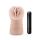 Masturbator wibrujący Destini beżowy 13 cm