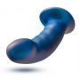 Dildo silikonowe Temptasia Rebellion niebieskie 14 cm - 3