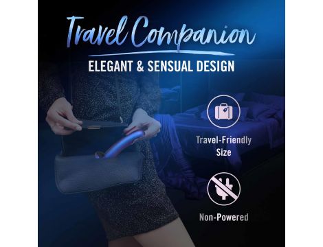 Dildo realistyczne Temptasia Surrender niebieskie 14 cm - 10