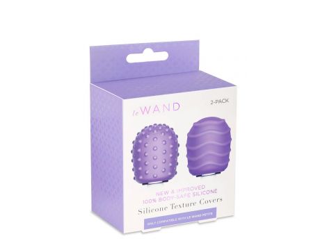 LE WAND PETITE SILICONE TEXTURE COVERS