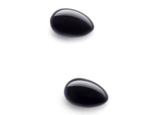 LE WAND CRYSTAL YONI EGGS BLACK OBSIDIAN