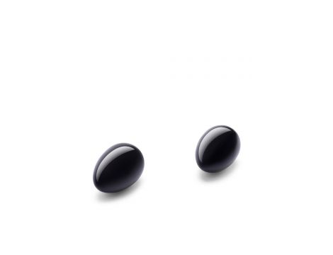 LE WAND CRYSTAL YONI EGGS BLACK OBSIDIAN - 2