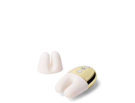 LE WAND DOUBLE VIBE WHITE GOLD - 4