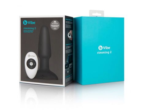 b-Vibe rimming Plug Black - 7