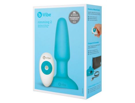 b-Vibe rimming Plug Blue - 8