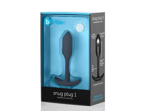 B-VIBE SNUG PLUG 1 BLACK - 5