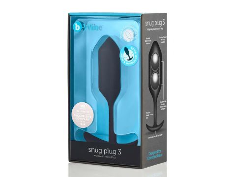 B-VIBE SNUG PLUG 3 BLACK - 5