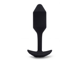 B-VIBE VIBRATING SNUG PLUG 2 BLACK