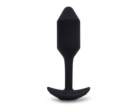 B-VIBE VIBRATING SNUG PLUG 2 BLACK