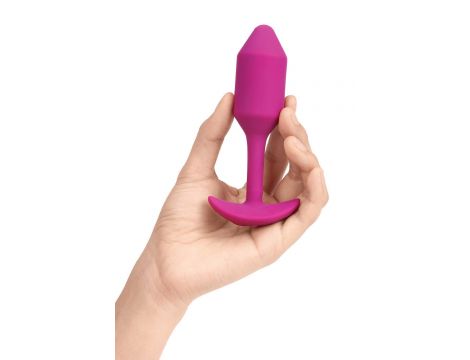 B-VIBE VIBRATING SNUG PLUG 2 ROSE - 3
