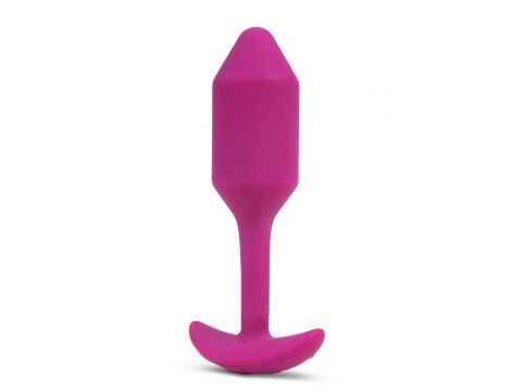B-VIBE VIBRATING SNUG PLUG 2 ROSE - 2