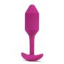 B-VIBE VIBRATING SNUG PLUG 2 ROSE - 3