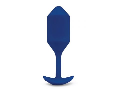 B-VIBE VIBRATING SNUG PLUG 4 NAVY - 4