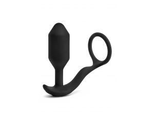 B-VIBE VIBRATING SNUG & TUG M BLACK