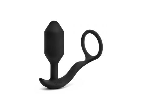 B-VIBE VIBRATING SNUG & TUG M BLACK