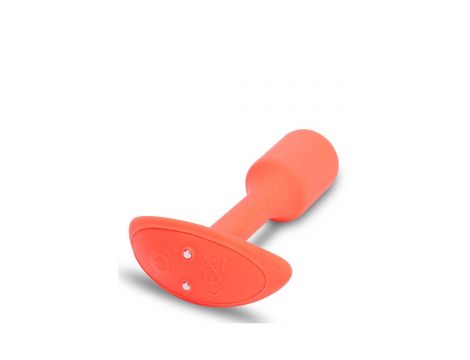 B-VIBE VIBRATING SNUG PLUG 1 ORANGE - 5