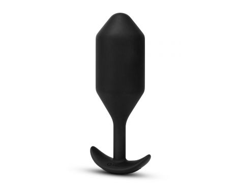 B-VIBE VIBRATING SNUG PLUG 5 BLACK - 2