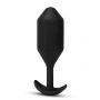 B-VIBE VIBRATING SNUG PLUG 5 BLACK - 3