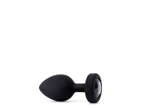 B-VIBE VIBRATING JEWEL PLUG XXL BLACK - 5