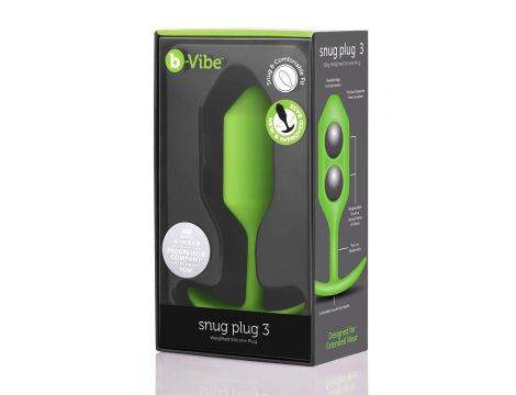B-VIBE SNUG PLUG 3 LIME - 5