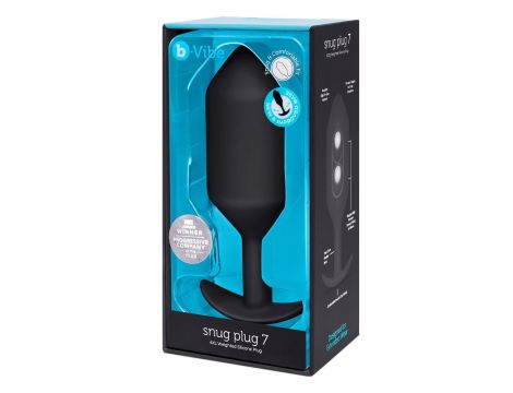 B-VIBE SNUG PLUG 7 BLACK - 5