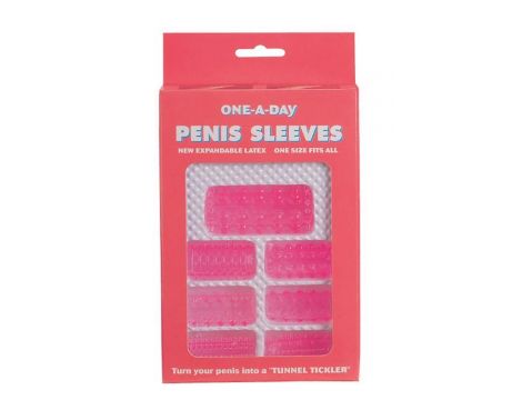 ONE-A-DAY PENIS SLEEVES PINK - 2