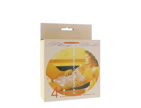 4 PCS. DUOTONE BALLS