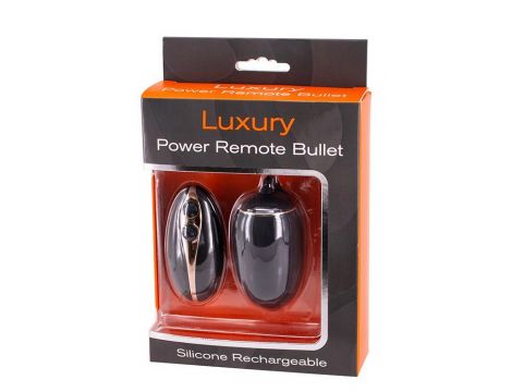 LUXURY POWER REMOTE BULLET BLACK